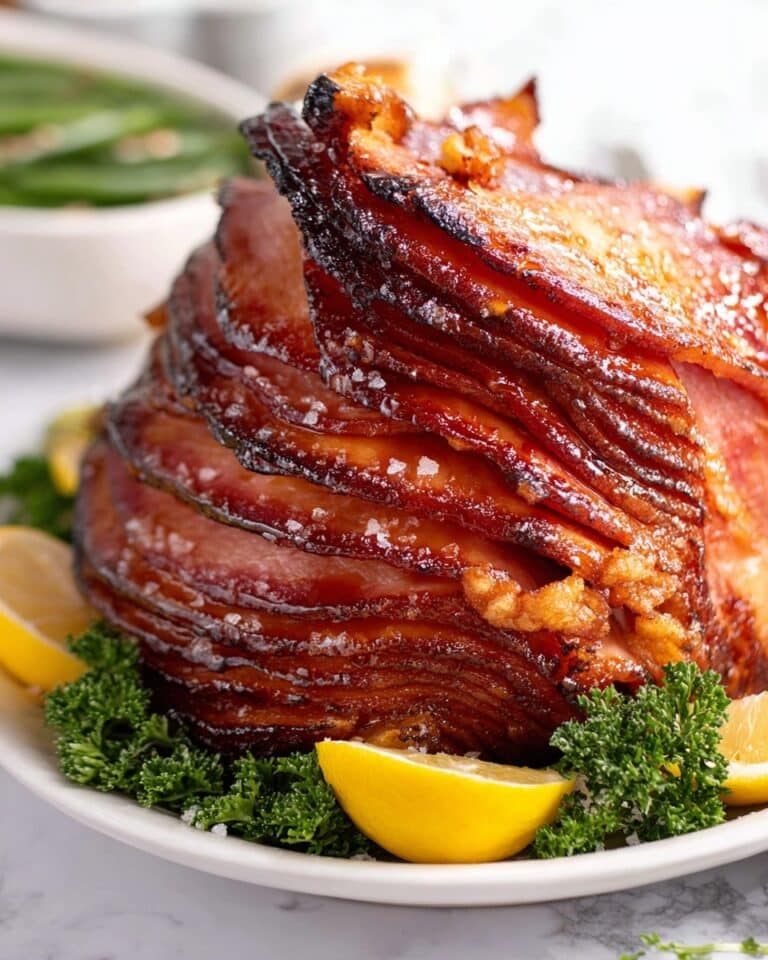 Honey Glazed Baked Ham Recipe