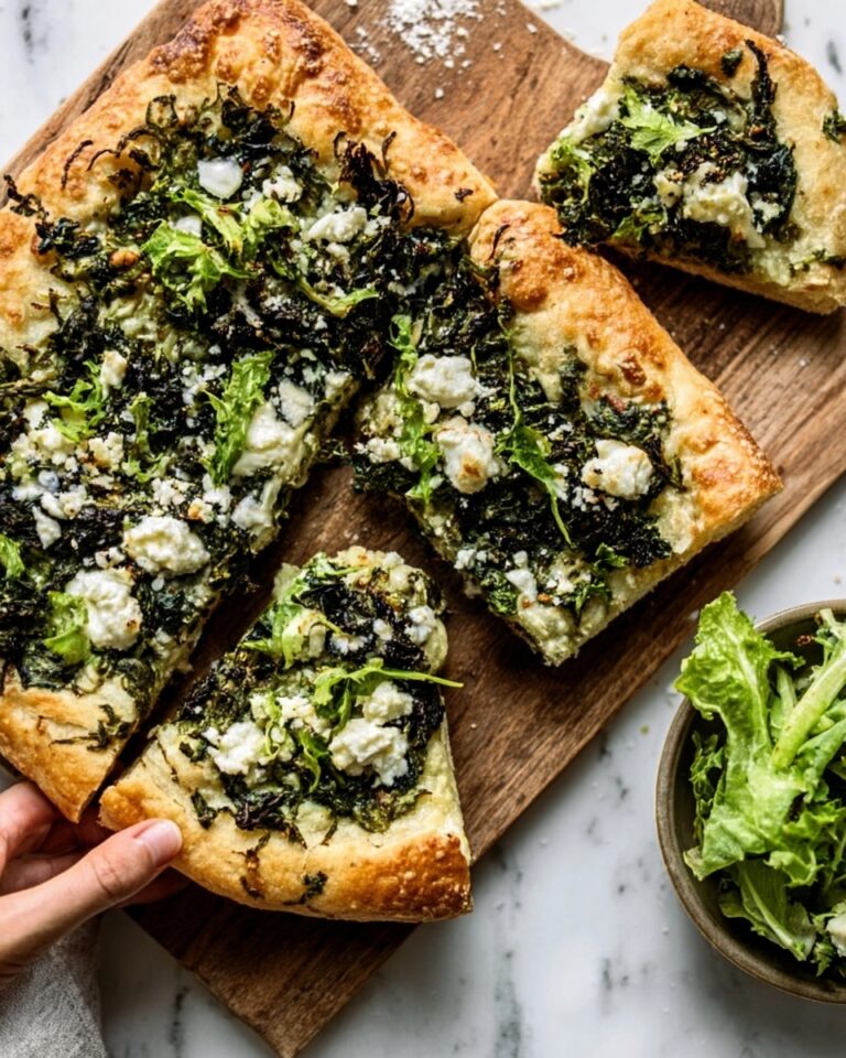 Super Green Kale Pesto Pizza Recipe