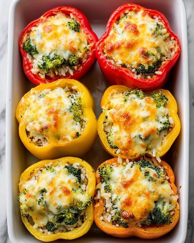 Chicken and Rice Stuffed Bell Peppers Recipe