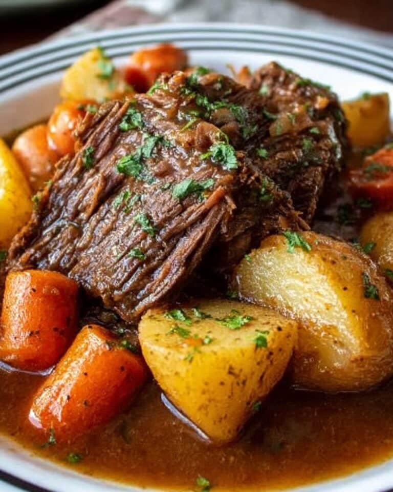 5-Star Slow Cooker Pot Roast Recipe