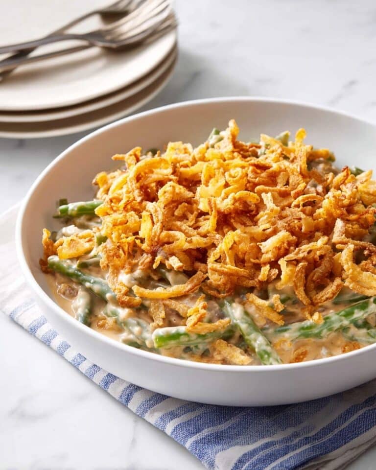 Slow Cooker Green Bean Casserole Recipe