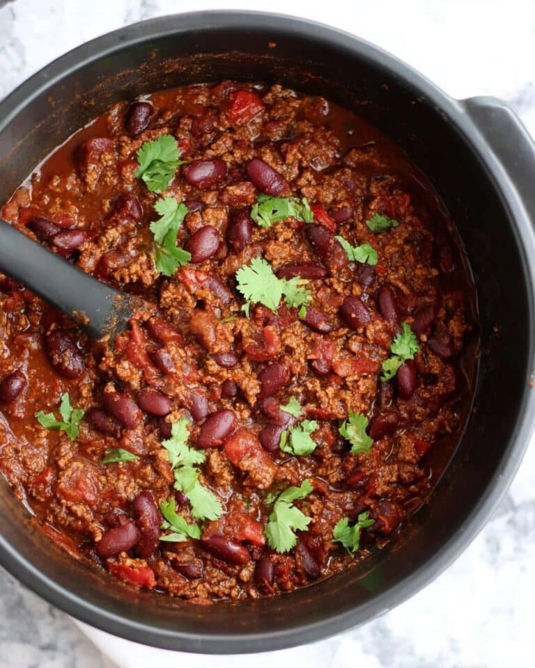 Slow Cooker Chilli Con Carne Recipe