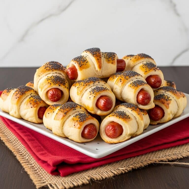 Glazed Pigs In a Blanket Recipe