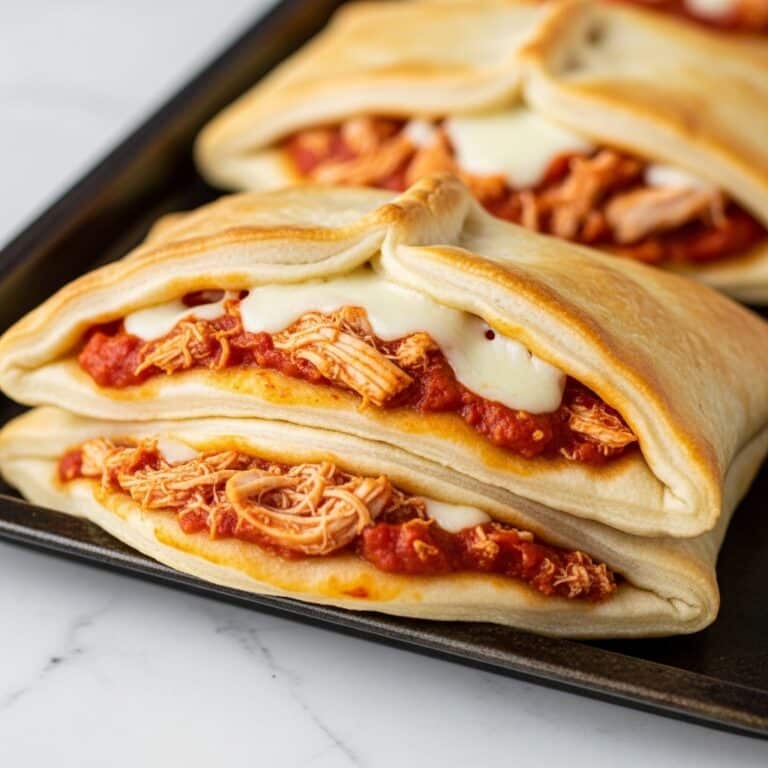 Irresistible Buffalo Chicken Pizza Pockets Recipe