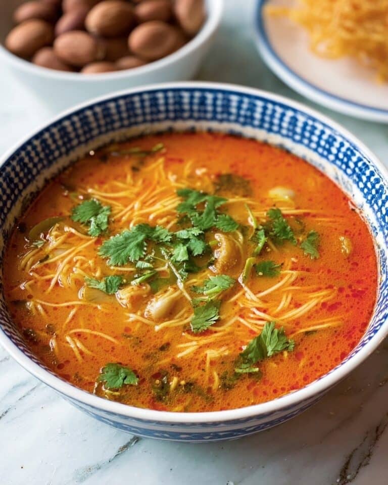 Moroccan Lamb Chickpea and Spaghetti Soup (Chorba) Recipe