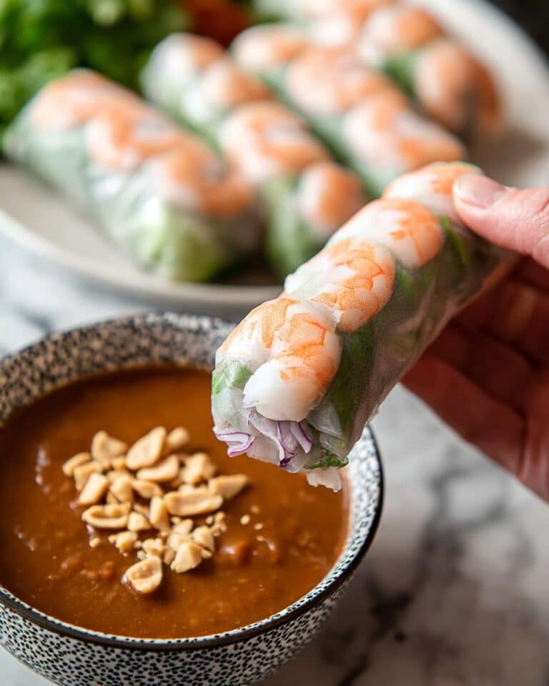 Vietnamese Rice Paper Rolls (Fresh Spring Rolls) Recipe