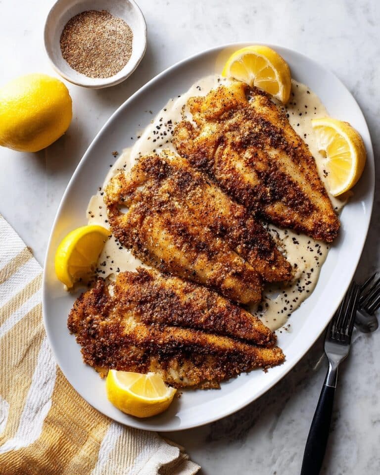 Cast-Iron Skillet Blackened Catfish Recipe