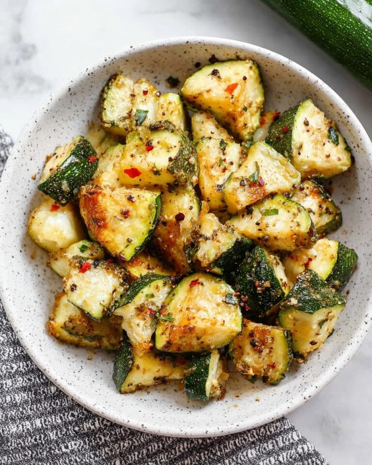 Parmesan Air Fryer Zucchini Recipe