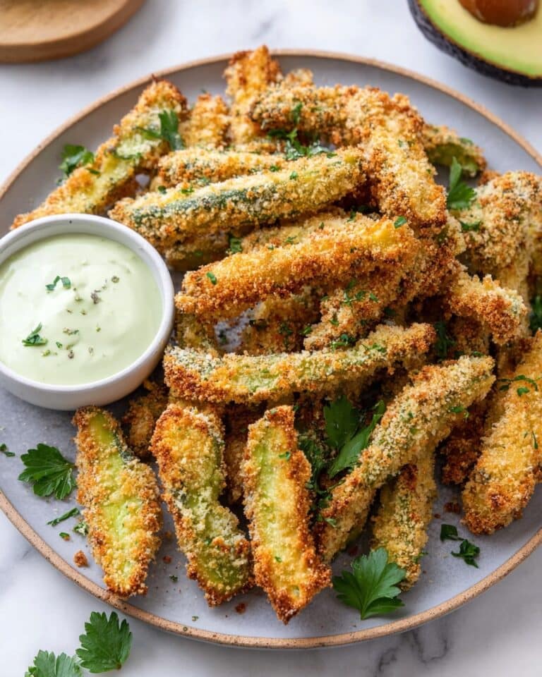 Crispy Fried Avocado Wedges Recipe