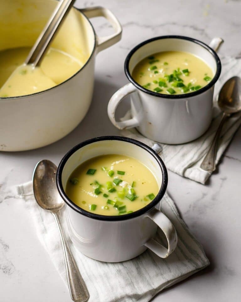 Vegan Leek & Potato Soup Recipe