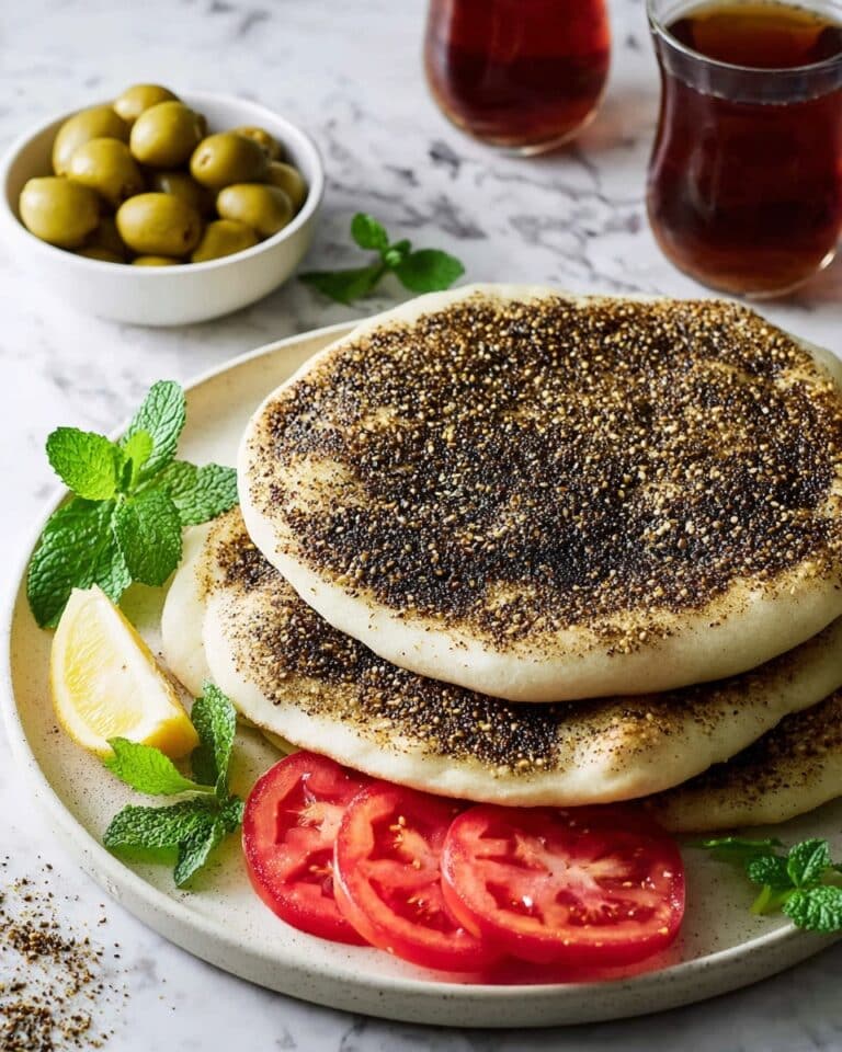 Manakish with Za’atar Spice Recipe
