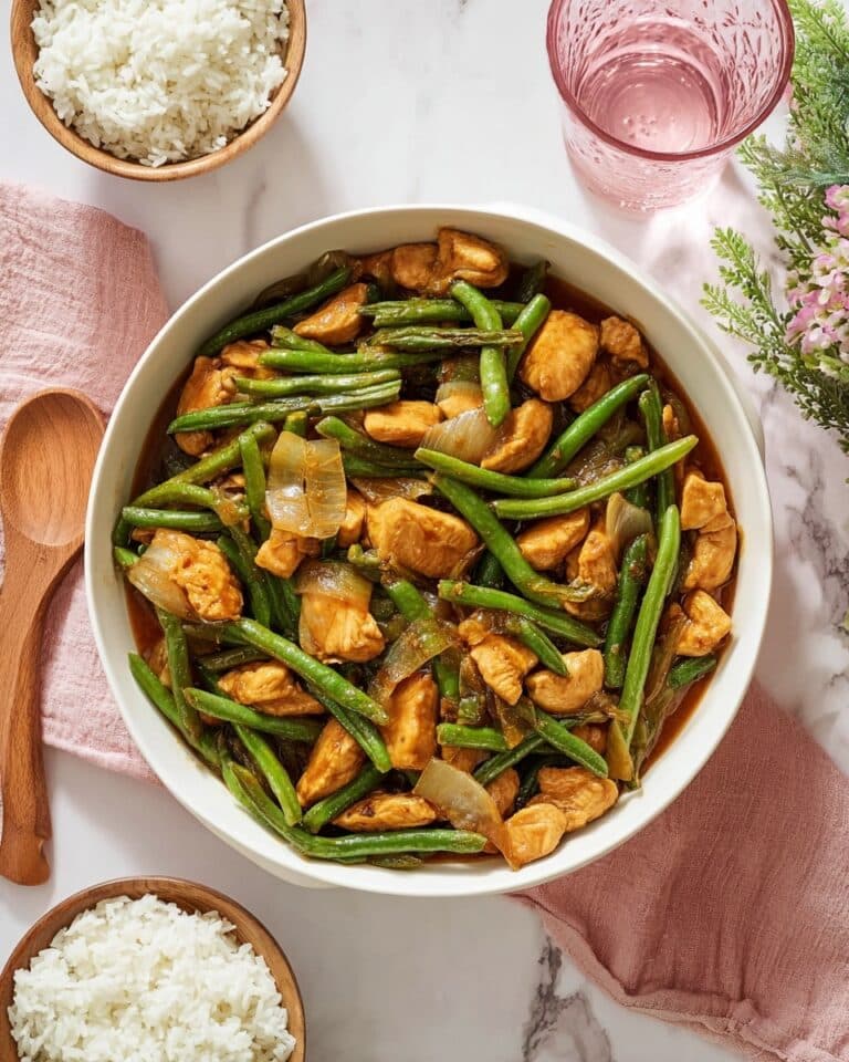 String Bean Chicken Stir-Fry Recipe