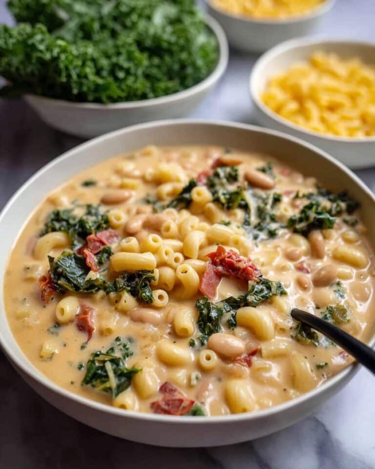 Vegan Creamy Pasta e Fagioli Recipe